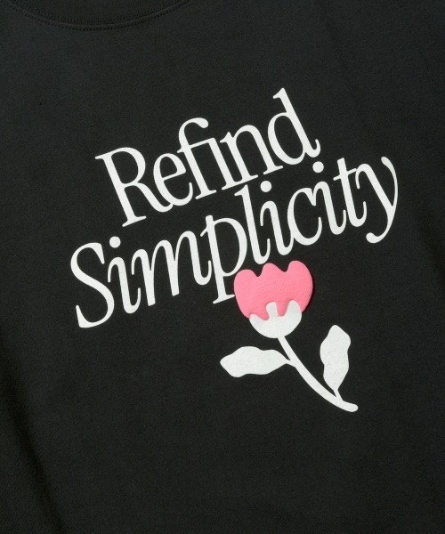 rehacer(レアセル)の「rehacer : Re-find Relax Fit T-shirt / リファインド リラックスフィットTシャツ(Tシャツ/カットソー・メンズ・ブラック/ホワイト・SMALL/MEDIUM/LARGE/X-LARGE)」の1枚目の写真