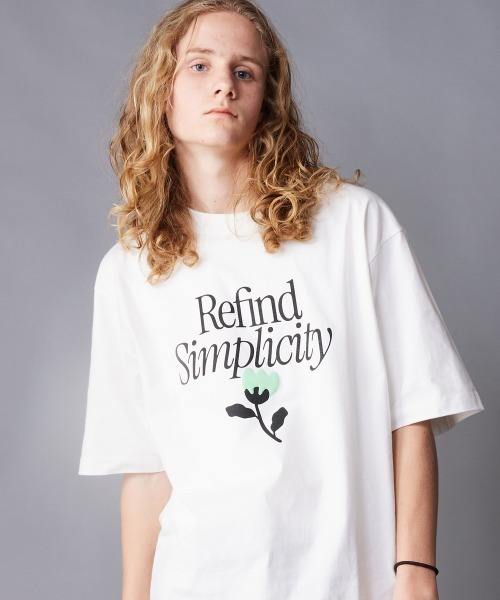 rehacer(レアセル)の「rehacer : Re-find Relax Fit T-shirt / リファインド リラックスフィットTシャツ(Tシャツ/カットソー・メンズ・ブラック/ホワイト・SMALL/MEDIUM/LARGE/X-LARGE)」の5枚目の写真
