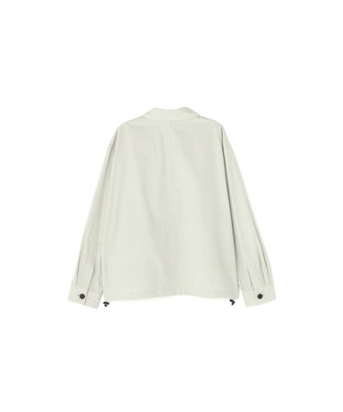 MARGARET HOWELL(マーガレットハウエル)の「FINE COTTON NYLON POPLIN(ブルゾン・レディース・グレー系その他/ブラック・1/2)」の19枚目の写真