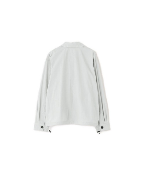 MARGARET HOWELL(マーガレットハウエル)の「FINE COTTON NYLON POPLIN(ブルゾン・レディース・グレー系その他/ブラック・1/2)」の9枚目の写真