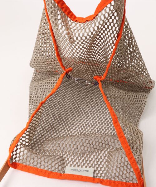Jack Gomme(ジャックゴム)の「【JACK GOMME/ジャックゴム】トートバッグ メッシュバッグ FILET Filet(トートバッグ・レディース・ベージュ/ナチュラル・FREE)」の5枚目の写真