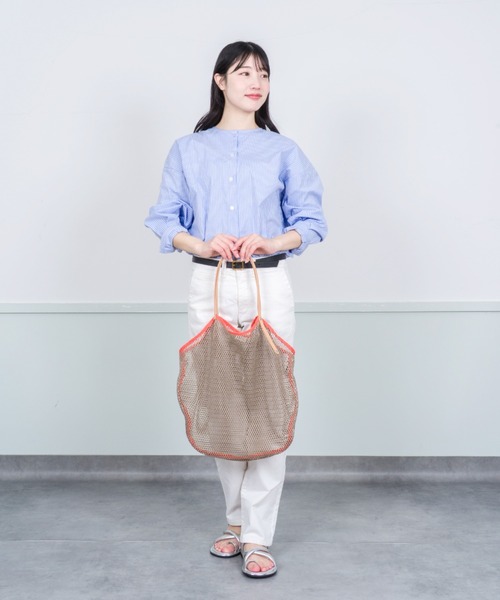 Jack Gomme(ジャックゴム)の「【JACK GOMME/ジャックゴム】トートバッグ メッシュバッグ FILET Filet(トートバッグ・レディース・ベージュ/ナチュラル・FREE)」の12枚目の写真