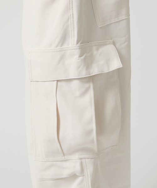 ARCADE（アーケード）の「ワイドシルエットカーゴパンツ（カーゴパンツ・メンズ・チャコールグレー/ブラック/カーキ/アイボリー・L/LL/M）」の20枚目の写真