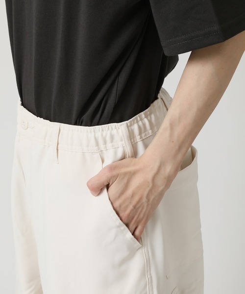 ARCADE（アーケード）の「ワイドシルエットカーゴパンツ（カーゴパンツ・メンズ・チャコールグレー/ブラック/カーキ/アイボリー・L/LL/M）」の21枚目の写真