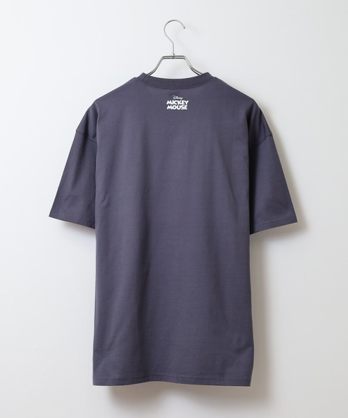 MICKEY MOUSE（ミッキーマウス）の「MICKEY MOUSE ミッキーマウス オーバーＴシャツ unisex（Tシャツ/カットソー・メンズ・チャコール/チャコールグレー/グレー系2/グレー系3/グレー系4/グレー系1・M/L/XL）」の14枚目の写真