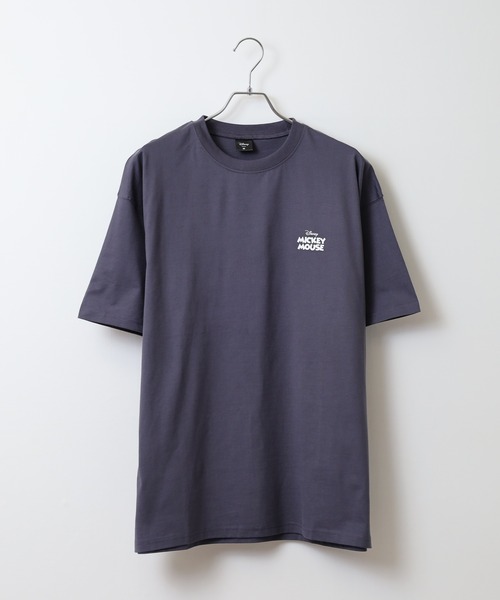 MICKEY MOUSE（ミッキーマウス）の「MICKEY MOUSE ミッキーマウス オーバーＴシャツ unisex（Tシャツ/カットソー・メンズ・チャコール/チャコールグレー/グレー系2/グレー系3/グレー系4/グレー系1・M/L/XL）」の19枚目の写真