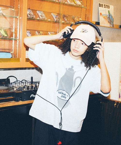 GOOD MORNING TAPES（グッドモーニングテープ）の「【Good Morning Tapes/グッドモーニングテープス】 Ambient Tea Party SS Tee（Tシャツ/カットソー・メンズ・ブルー系その他4・M/L）」の9枚目の写真