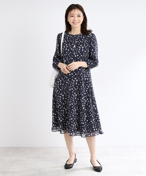 セール】【夏SALE／マシンウォッシュ可】フラワープリント