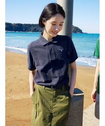 Barbour ロゴ スポーツ ポロシャツ