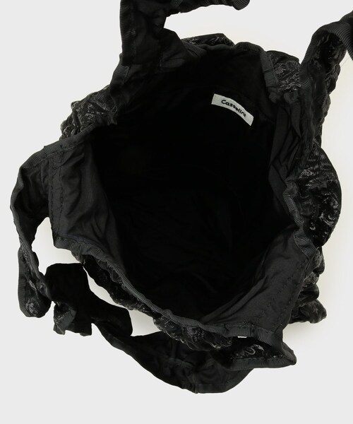 GALLEST(ギャレスト)の「スクエアギャザートート(トートバッグ・レディース・シルバー/ブラック・00)」の11枚目の写真