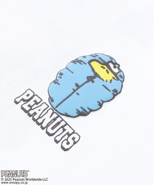 KRIFF MAYER Kid's Collection（クリフメイヤーキッズコレクション）の「【接触冷感・吸水速乾】スヌーピープリントT(寝袋)（Tシャツ/カットソー・キッズ・ブラック/オフホワイト/ブルー/レッド・120/130/140/150/160/170）」の10枚目の写真