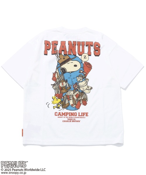 KRIFF MAYER Kid's Collection（クリフメイヤーキッズコレクション）の「【接触冷感・吸水速乾】スヌーピープリントT(寝袋)（Tシャツ/カットソー・キッズ・ブラック/オフホワイト/ブルー/レッド・120/130/140/150/160/170）」の19枚目の写真