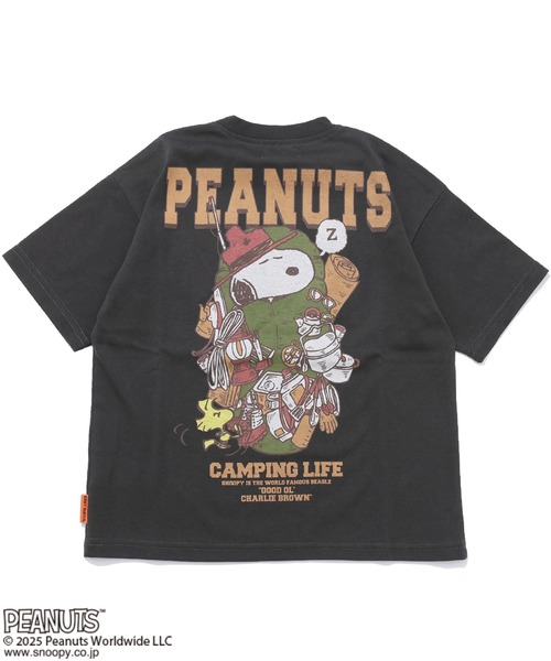 KRIFF MAYER Kid's Collection（クリフメイヤーキッズコレクション）の「【接触冷感・吸水速乾】スヌーピープリントT(寝袋)（Tシャツ/カットソー・キッズ・ブラック/オフホワイト/ブルー/レッド・120/130/140/150/160/170）」の21枚目の写真