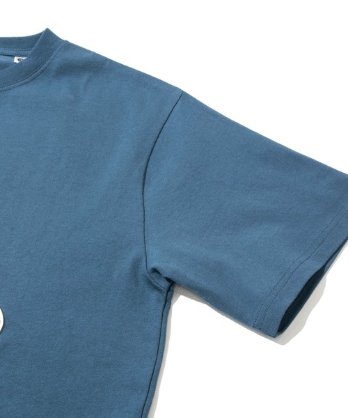 go slow caravan（ゴースローキャラバン）の「USA/C 餃子クマ TEE（Tシャツ/カットソー・メンズ・ホワイト/ブルー・SMALL/MEDIUM/LARGE/X-LARGE）」の4枚目の写真