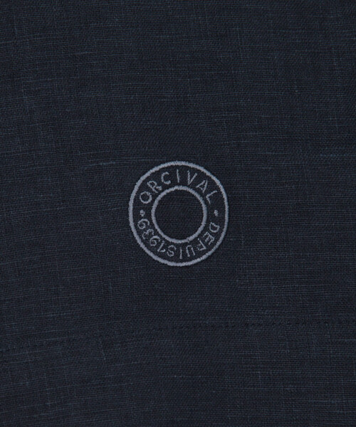 ORCIVAL（オーシバル）の「ORCIVAL | リネン セーラープルオーバー WOMEN（シャツ/ブラウス・レディース・ネイビー/オフホワイト・1）」の16枚目の写真