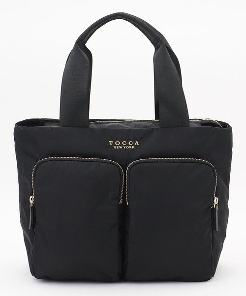 TOCCA(トッカ)の「VIA METRO NYLON BAG ナイロンバッグ(トートバッグ・レディース・ライトグレー系/ブラック系/ネイビー系・F)」の17枚目の写真