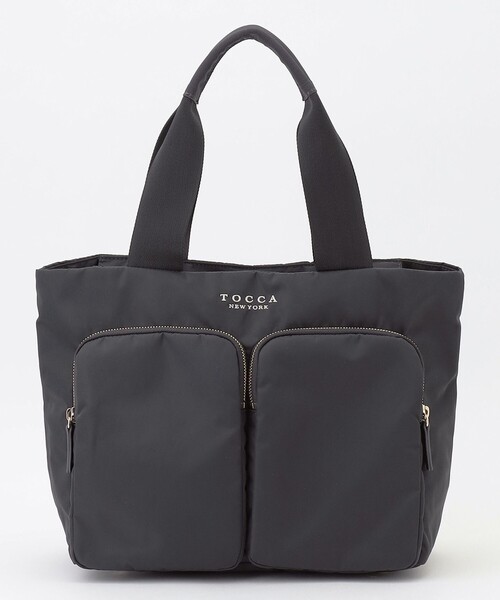 TOCCA(トッカ)の「VIA METRO NYLON BAG ナイロンバッグ(トートバッグ・レディース・ライトグレー系/ブラック系/ネイビー系・F)」の19枚目の写真