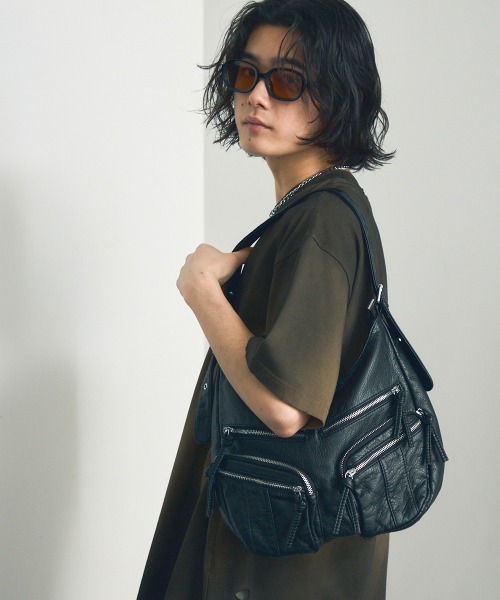 ショルダーバッグ・ポシェット KYLIAN Roa M Calfskin 2color Roa M calfskin hobo bag ショルダーバッグの通販 －キャロン国－