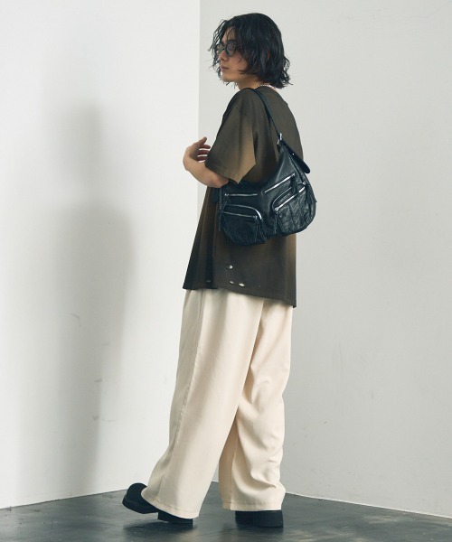 Soft Boston ヌバックショルダーバッグ∴ セール】 Nina/ソフトレザーボストンバッグ （ボストンバッグ