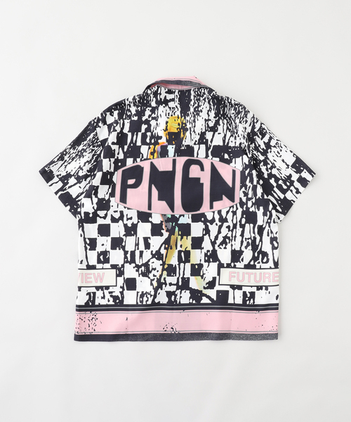 PHINGERIN（フィンガリン）の「PHINGERIN / フィンガリン CHECKER SUMMER SHIRT PD-251-SST-011（シャツ/ブラウス・メンズ・ホワイト・FREE）」の2枚目の写真