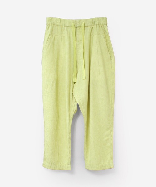 URCH RNA(アーチ アールエヌエー)の「R4308 リネンレーヨンPJ'Sクロップドパンツ(その他パンツ・レディース・ネイビー/グリーン/ライム/ナチュラル・FREE)」の10枚目の写真