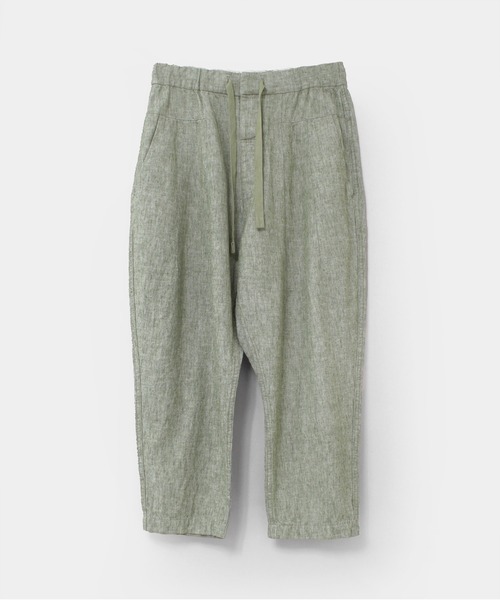 URCH RNA(アーチ アールエヌエー)の「R4308 リネンレーヨンPJ'Sクロップドパンツ(その他パンツ・レディース・ネイビー/グリーン/ライム/ナチュラル・FREE)」の13枚目の写真