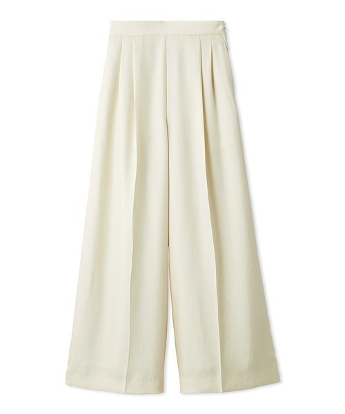 CELFORD（セルフォード）の「ツイルサテンワイドパンツ（その他パンツ・レディース・クリーム/ピンク・36/38）」の12枚目の写真