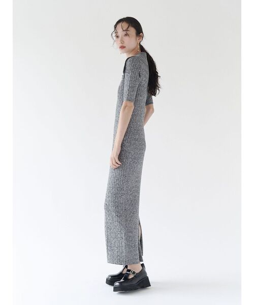 POLO BCS(ポロ ビーシーエス)の「【POLO BCSコラボ】カラーネックメランジケーブルニットワンピース(ワンピース・レディース・レッド/ブラック/ベージュ・SMALL/MEDIUM)」の11枚目の写真