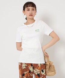 PETIT BATEAU | 【別注】＜PETIT BATEAU＞プリント ショートスリーブ Tシャツ(Tシャツ/カットソー)