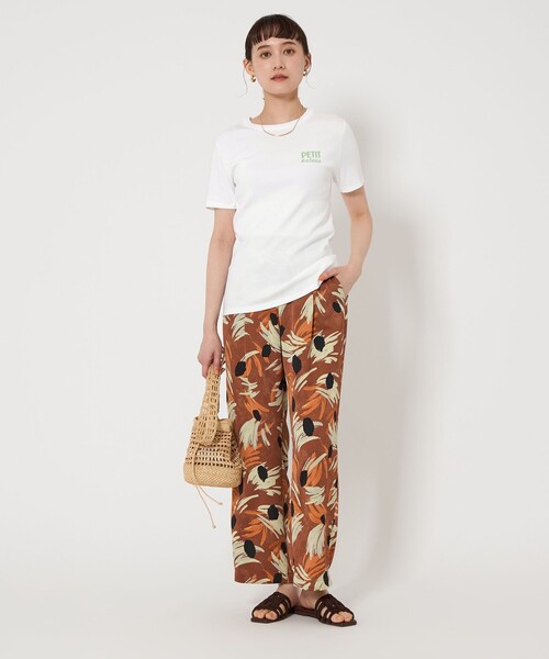 PETIT BATEAU（プチバトー）の「【別注】＜PETIT BATEAU＞プリント ショートスリーブ Tシャツ（Tシャツ/カットソー・レディース・オフホワイト/グレー/ネイビー/その他1・FREE）」の9枚目の写真