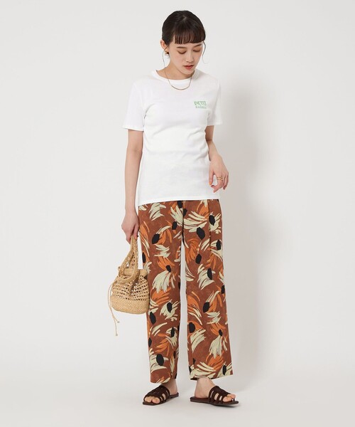 PETIT BATEAU（プチバトー）の「【別注】＜PETIT BATEAU＞プリント ショートスリーブ Tシャツ（Tシャツ/カットソー・レディース・オフホワイト/グレー/ネイビー/その他1・FREE）」の10枚目の写真