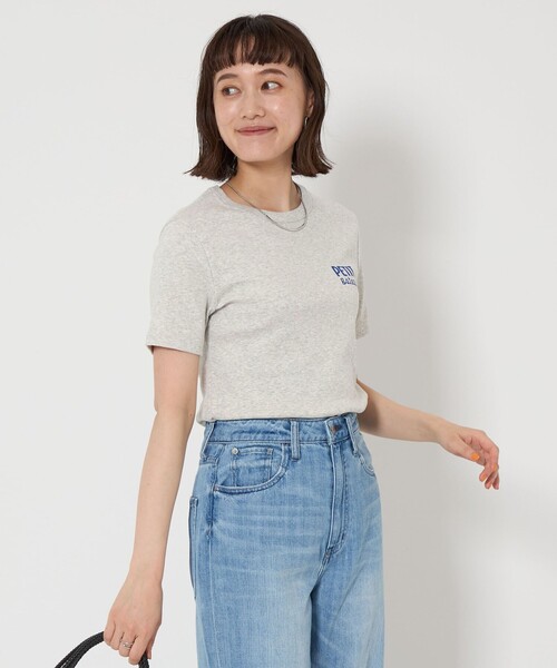 PETIT BATEAU（プチバトー）の「【別注】＜PETIT BATEAU＞プリント ショートスリーブ Tシャツ（Tシャツ/カットソー・レディース・オフホワイト/グレー/ネイビー/その他1・FREE）」の11枚目の写真