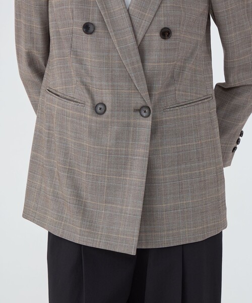 セール】ブルーウィンドウ ダブルブレストジャケット（テーラード
