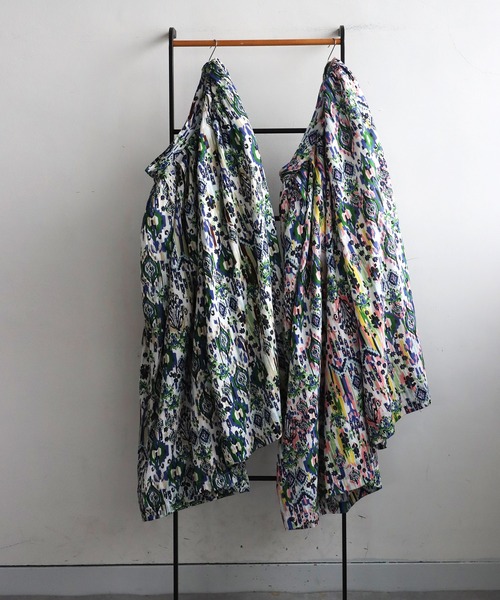 antiqua(アンティカ)の「総柄タックワイドパンツ(その他パンツ・レディース・マルチ/グリーン系その他・ONESIZE)」の9枚目の写真