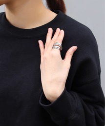金属アレルギー対応「ieLS」ステンレス デザインフリーリング