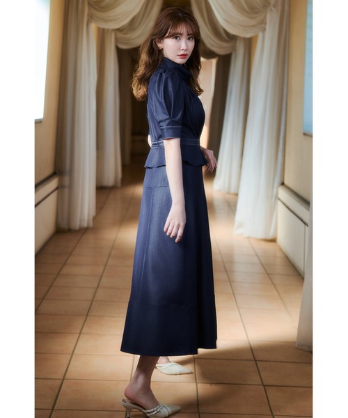 ワンピース herlipto Denim Shirt Belted Dress Her lip to on X: 