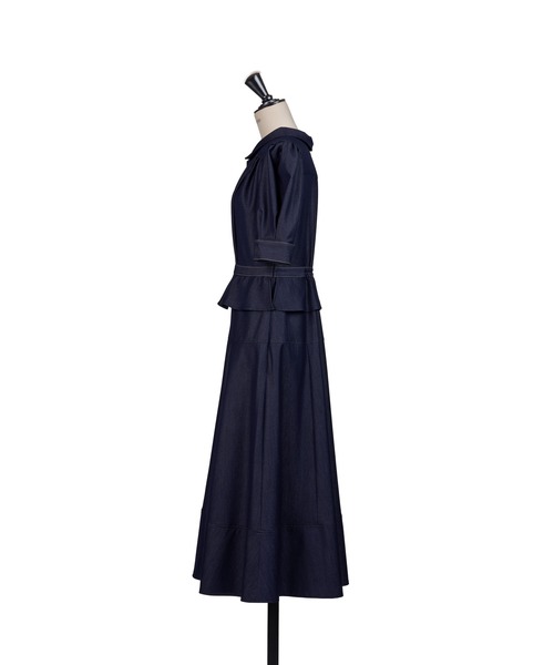 Menton Denim Shirt Dress（ワンピース）｜Her lip to（ハー
