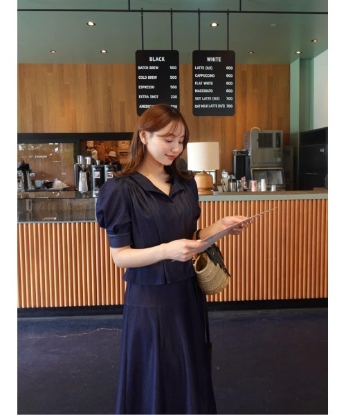セール】Menton Denim Shirt Dress（ワンピース）｜Her lip to（ハー
