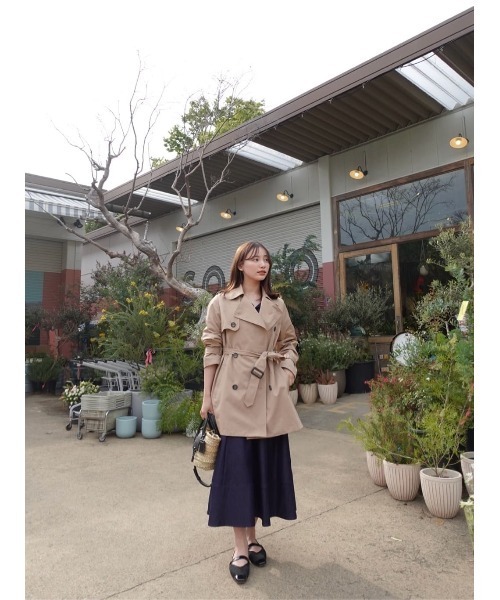 Menton Denim Shirt Dress（ワンピース）｜Her lip to（ハーリップ