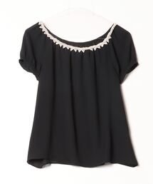 Bon mercerie - 小さいサイズ【ボンメルスリー】＊新品未使用タグ付＊甘め お嬢様ブラウス ブランド古着】Bon mercerie｜ボンメルスリーのトップス古着通販