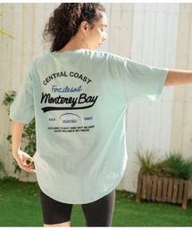 anap mimpi | SURF ロゴ 刺繍 オーバーサイズ シルエット 半袖 Tシャツ(Tシャツ/カットソー)