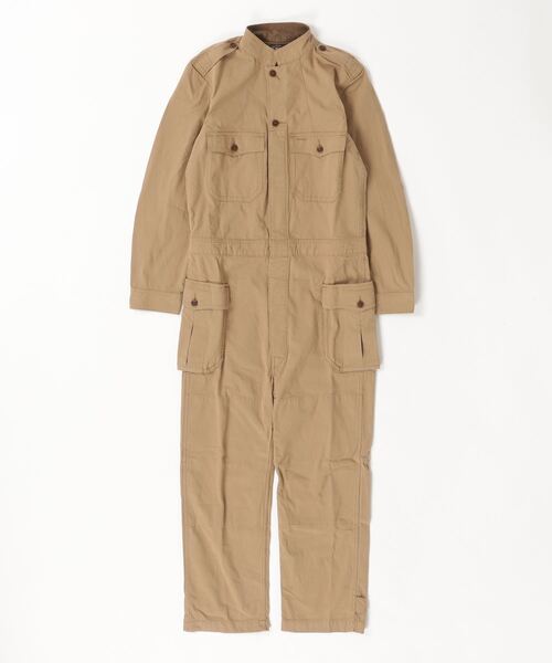 新着！【RRL Ralph Lauren】オールインワン☆カバーオール 21FW DOUBLE RL リペア サテン カバーオール RRL ダブルアール