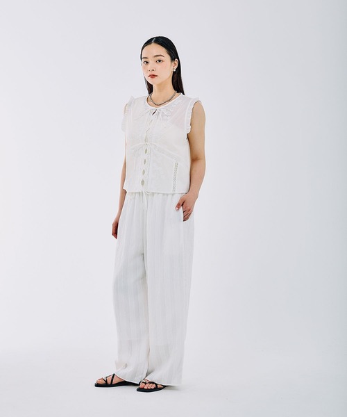 Sweetページ LEPSIM（レプシィム）の「コットンワイドパンツ 290490（その他パンツ