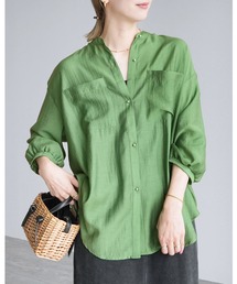 reca | ヴィンテージライクシアーシャツ(シャツ/ブラウス)