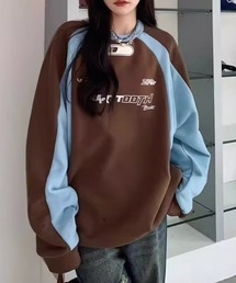 MASHIRO（マシロ）の「【MASHIRO】バイカラーゲームシャツ/ロンT（EK W88MA）（Tシャツ/カットソー）」