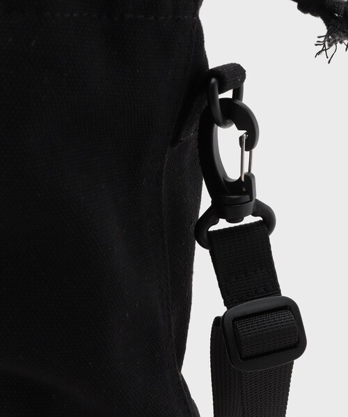 THE SHOP TK （ザ ショップ ティーケー ）の「BOUOキャンバス巾着ショルダー（ショルダーバッグ・メンズ・アイボリー/ブラック・00）」の10枚目の写真