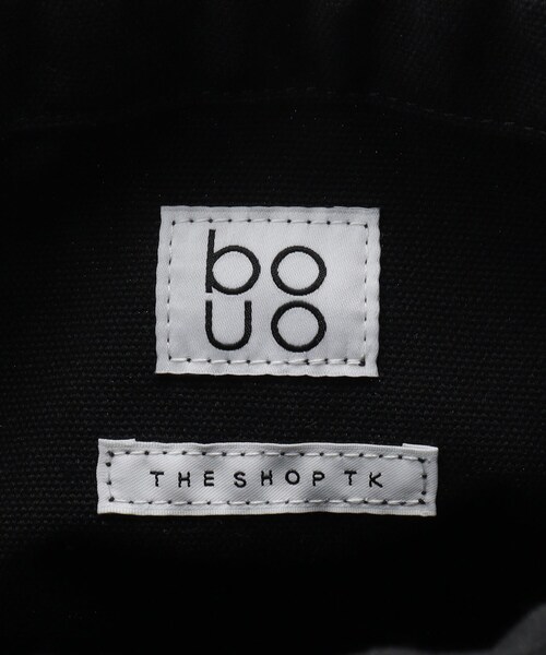 THE SHOP TK （ザ ショップ ティーケー ）の「BOUOキャンバス巾着ショルダー（ショルダーバッグ・メンズ・アイボリー/ブラック・00）」の11枚目の写真