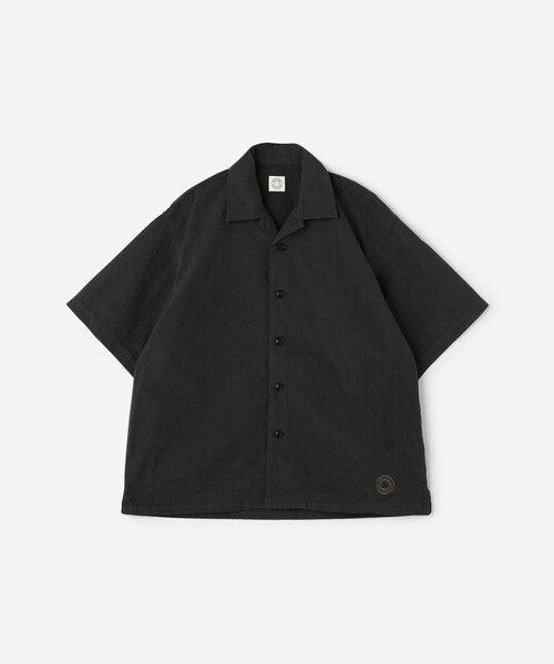 ORCIVAL | コットンポプリン オープンカラー半袖シャツ WOMEN