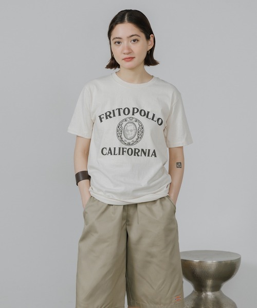 tシャツ 「MIXTA(ミクスタ)」I HOPE CREWNECK T-SHIRTS/クルーネックTシャツ レディース SALON adam et rope'｜【MIXTA(ミクスタ)】I HOPE CREWNECK T