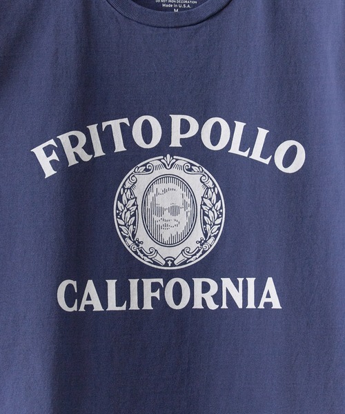 MIXTA（ミクスタ）の「MIXTA/ミクスタ FRITO POLLO SS CREWNECK T-SHIRTS Tシャツ（Tシャツ/カットソー・レディース・キャメル/ナチュラル/ネイビー・M/S）」の7枚目の写真